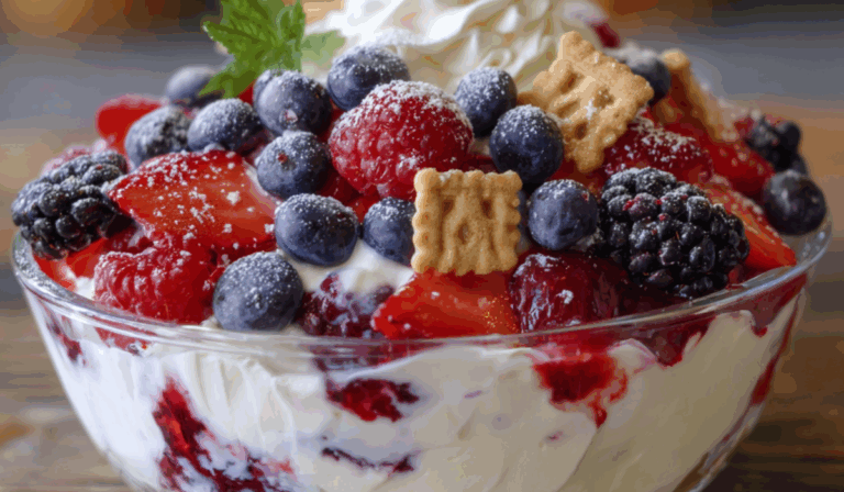 Berry Cheesecake Salad