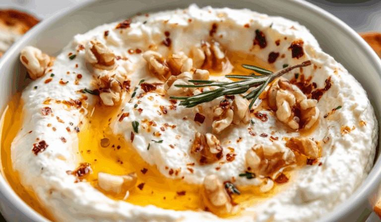 Ricotta Dip with Hot Honey